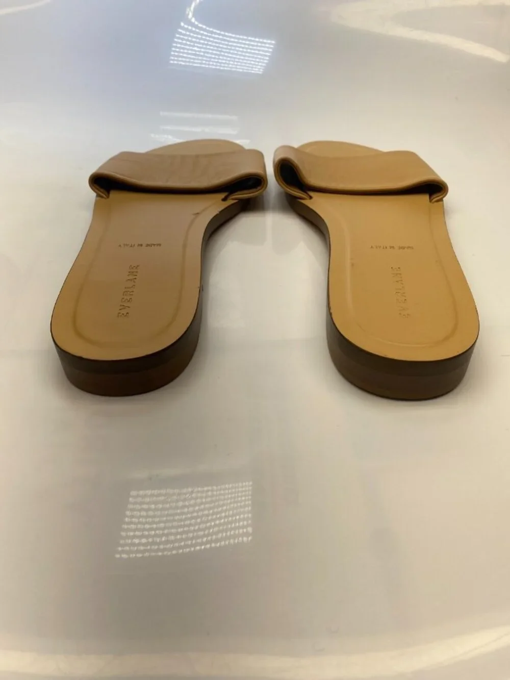 Everlane Womens Leather Tan Sandal Sz 11